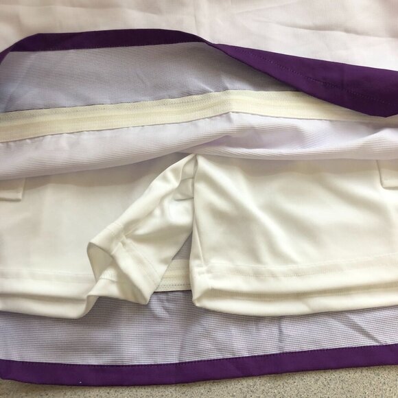 High 5 Golf White Skort Women 12 Upf50 Moisture Wicking Pockets NWT - Picture 7 of 9